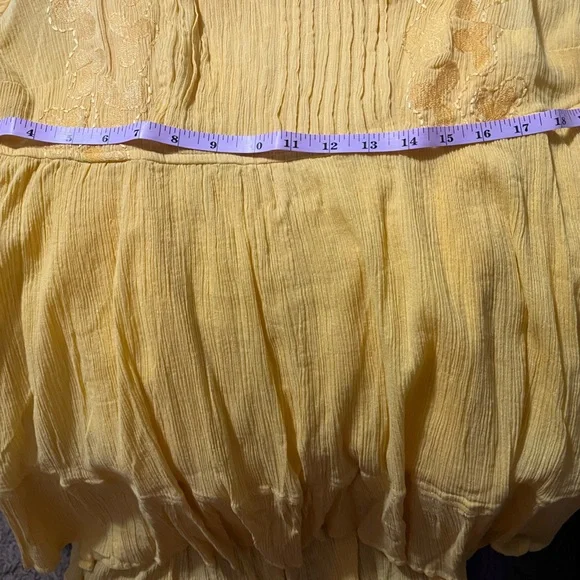 eShakti Yellow Embroidered Tunic Dress. Never worn. Excellent condition. - Picture 2 of 15